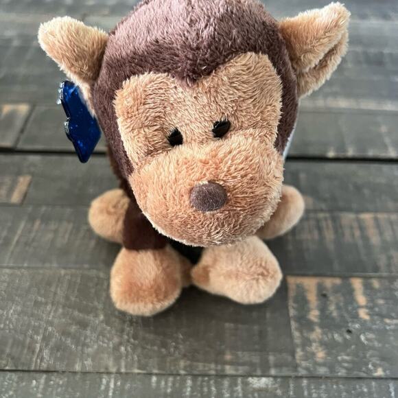 Animal Junction Applause Monkey "Monty" Plush, Monkey Stuffed Animal - Picture 1 of 5